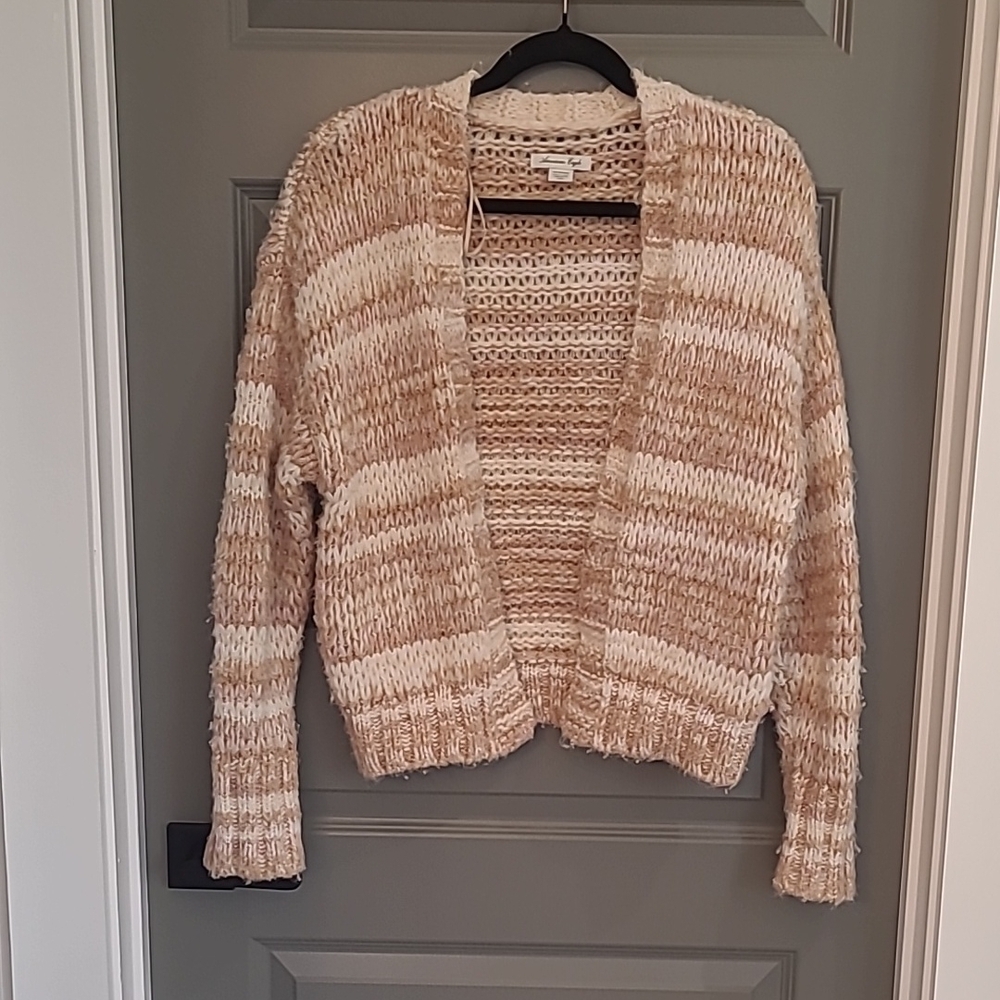 Cozy Striped Cardigan